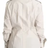 Dolce & Gabbana Women's Elegant Beige Cotton Safari Shirt