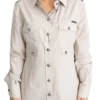 Dolce & Gabbana Women's Elegant Beige Cotton Safari Shirt
