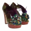 Dolce & Gabbana Women's Crystal Enchanted Ankle Strap Sandals