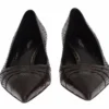 Dolce & Gabbana Women's Chic Brown Leather Kitten Heel Pumps