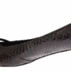 Dolce & Gabbana Women's Chic Brown Leather Kitten Heel Pumps