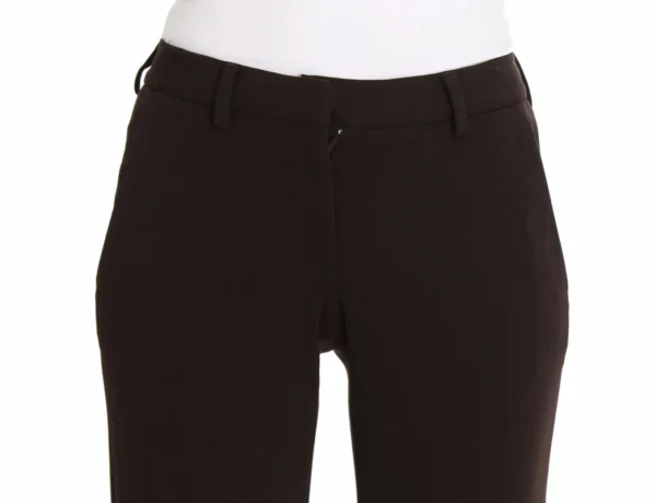 Ermanno Scervino Women's Chic Brown Casual Trousers for Sophisticated Style