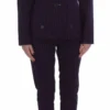 BENCIVENGA Women's Elegant Striped Pant & Blazer Suit