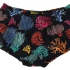 Dolce & Gabbana Women's Chic Coral Print High Waist Bikini Bottom