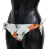 Dolce & Gabbana Women's Elegant White Side-Tie Bikini Bottom