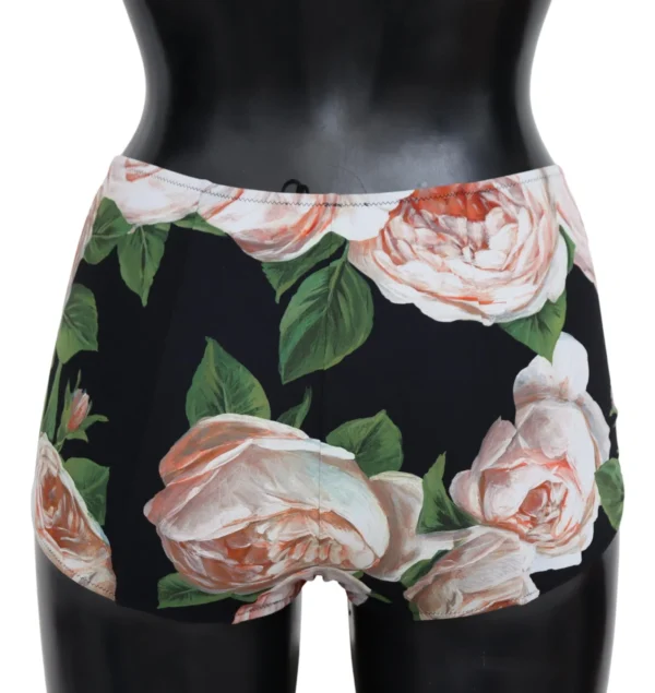 Dolce & Gabbana Women's Chic High-Waist Floral Bikini Bottom