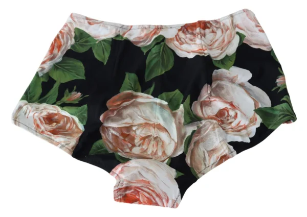 Dolce & Gabbana Women's Chic High-Waist Floral Bikini Bottom