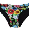 Dolce & Gabbana Women's Vibrant Floral Tie-Side Bikini Bottoms