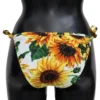 Dolce & Gabbana Women's Sunflower Enchantment Bikini Bottom