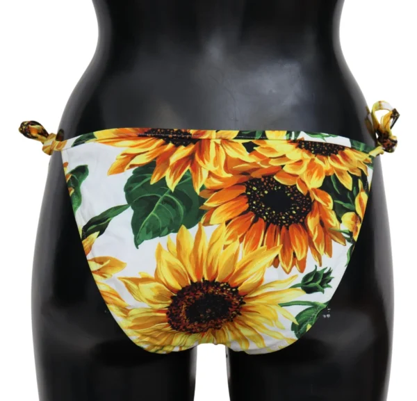 Dolce & Gabbana Women's Sunflower Enchantment Bikini Bottom