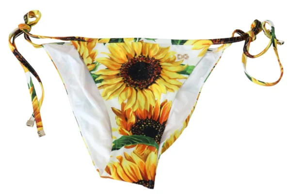 Dolce & Gabbana Women's Sunflower Enchantment Bikini Bottom