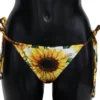 Dolce & Gabbana Women's Sunflower Enchantment Bikini Bottom