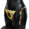 Dolce & Gabbana Women's Sunflower Enchantment Bikini Bottom