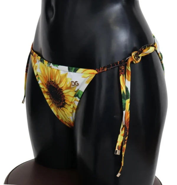 Dolce & Gabbana Women's Sunflower Enchantment Bikini Bottom