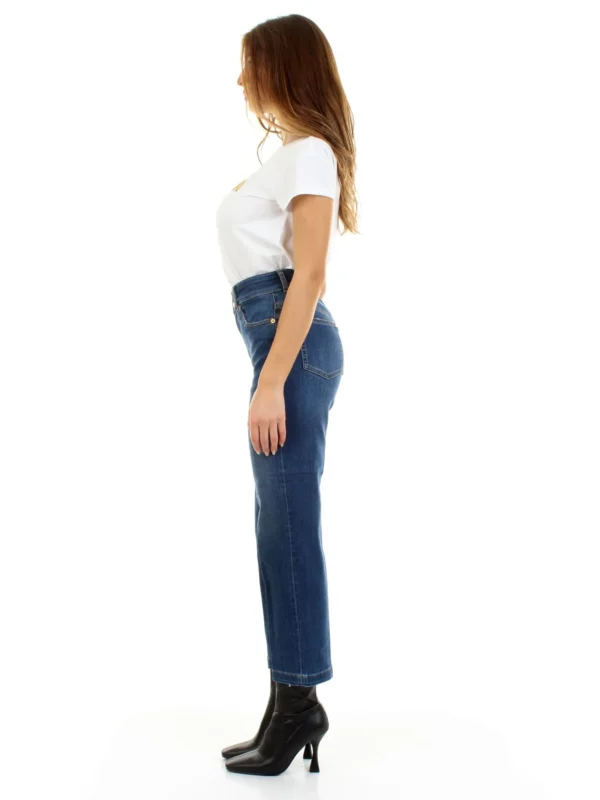 Love Moschino Women's Blue Cotton Women Jeans