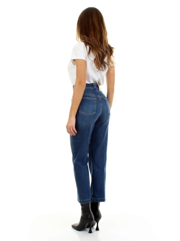 Love Moschino Women's Blue Cotton Women Jeans