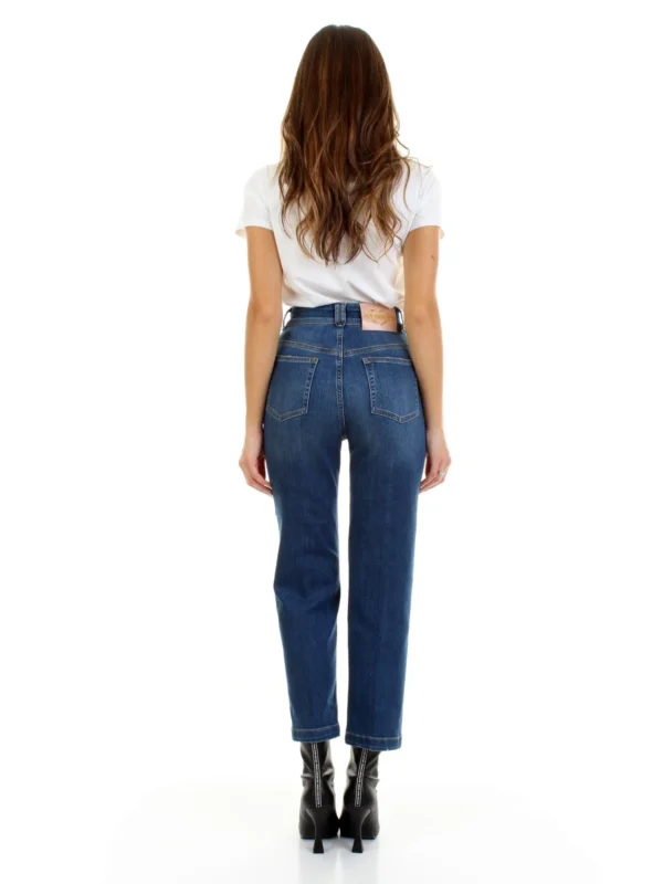 Love Moschino Women's Blue Cotton Women Jeans