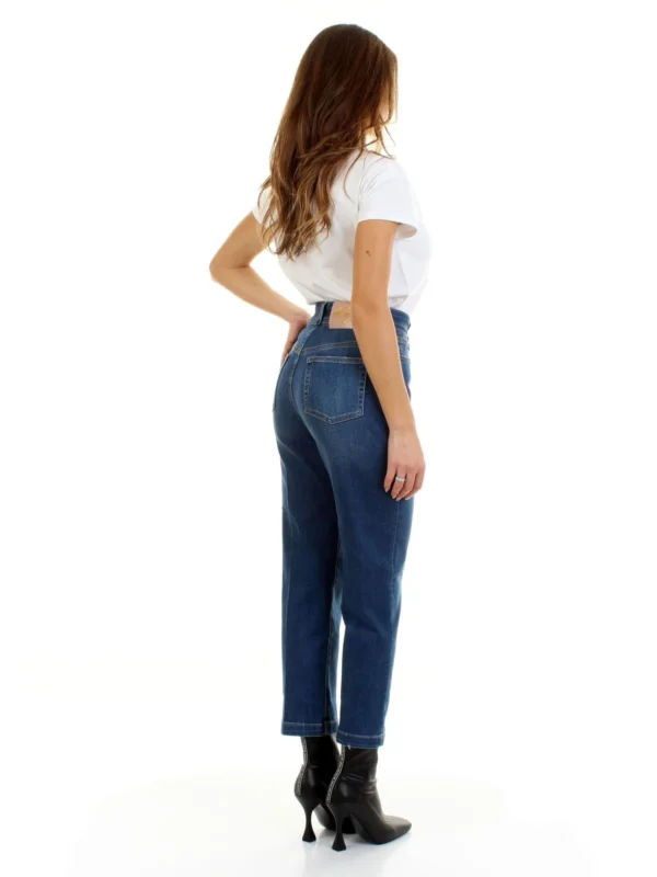 Love Moschino Women's Blue Cotton Women Jeans
