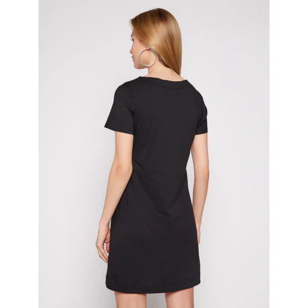 Love Moschino Women's Chic Heart Print Cotton Dress