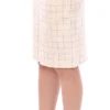 Andrea Incontri Women's Elegant White Pencil Skirt - Chic and Sophisticated