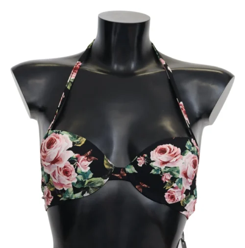 Dolce & Gabbana Women's Floral Romance Bikini Top Swimwear