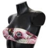 Dolce & Gabbana Women's Multicolor Floral Bikini Top - Elegant Summer Wear
