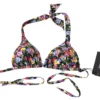 Dolce & Gabbana Women's Chic Floral Printed Bikini Top