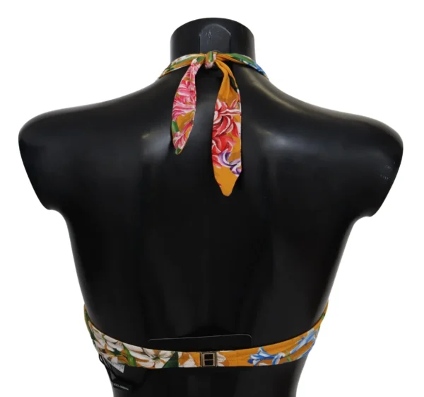 Dolce & Gabbana Women's Sunny Floral Bikini Top - Summer Elegance