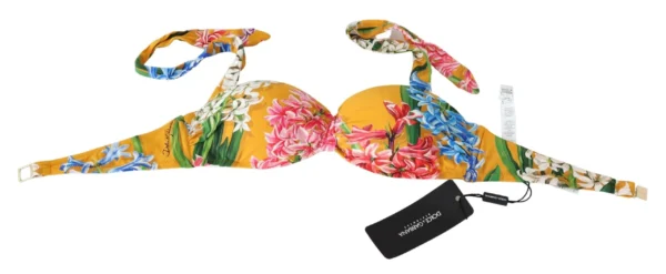 Dolce & Gabbana Women's Sunny Floral Bikini Top - Summer Elegance