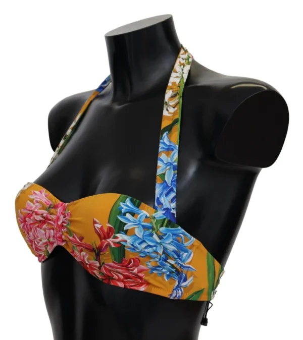 Dolce & Gabbana Women's Sunny Floral Bikini Top - Summer Elegance