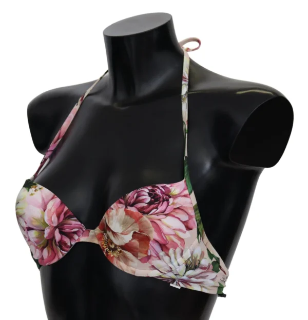 Dolce & Gabbana Women's Floral Elegance Elastic Bikini Top