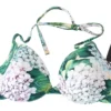 Dolce & Gabbana Women's Chic Floral Bikini Top - Summer Swimwear Delight