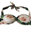Dolce & Gabbana Women's Floral Elegance Elastic Bikini Top