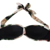 Dolce & Gabbana Women's Floral Elegance Elastic Bikini Top