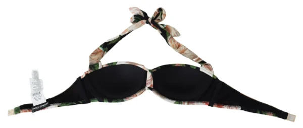Dolce & Gabbana Women's Floral Elegance Elastic Bikini Top