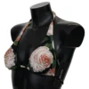 Dolce & Gabbana Women's Elegant Floral Print Bikini Top