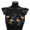 Dolce & Gabbana Women's Chic Seashell-Print Bikini Top