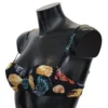 Dolce & Gabbana Women's Chic Seashell-Print Bikini Top