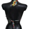 Dolce & Gabbana Women's Vibrant Floral Print Bikini Top