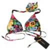 Dolce & Gabbana Women's Vibrant Floral Print Bikini Top