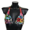 Dolce & Gabbana Women's Vibrant Floral Print Bikini Top