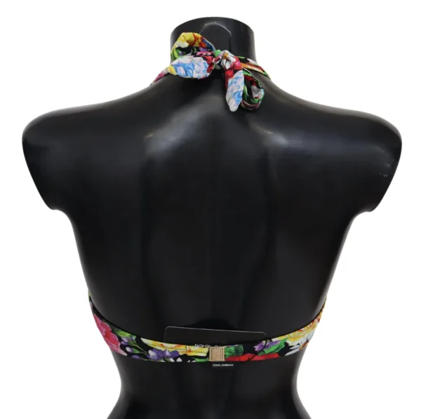 Dolce & Gabbana Women's Floral Elegance High-End Bikini Top