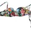 Dolce & Gabbana Women's Elegant Floral Print Bikini Top