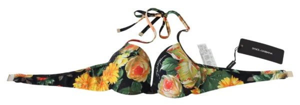 Dolce & Gabbana Women's Floral Elegance Bikini Top
