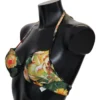 Dolce & Gabbana Women's Floral Elegance Bikini Top
