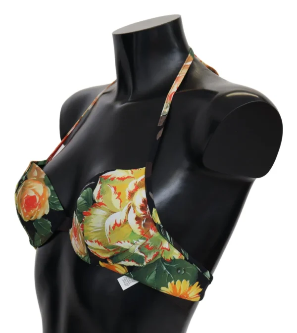 Dolce & Gabbana Women's Floral Elegance Bikini Top