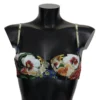 Dolce & Gabbana Women's Floral Elegance Elastic Bikini Top