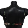 Dolce & Gabbana Women's Floral Elegance Elastic Bikini Top