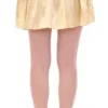 Andrea Incontri Women's Chic Beige Floral Embroidered Mini Skirt