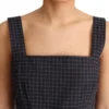 Dolce & Gabbana Women's Elegant Sleeveless A-line Cotton Dress